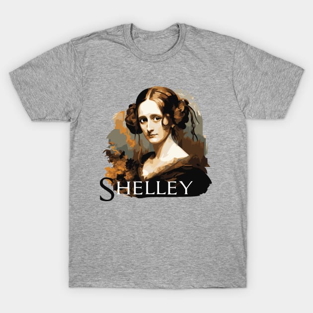 Mary Shelley T-Shirt by WickedAngel